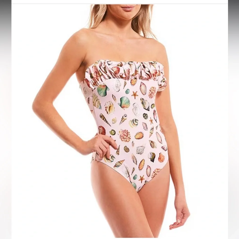 NWT ANTONIO MELANI x Jennifer Sumko Family Matching Shells Print Swimsuit - Picture 5 of 10
